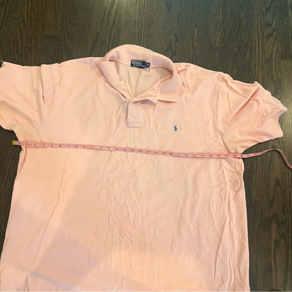 Polo by Ralph Lauren Men's Soft Pink Polo Shirt